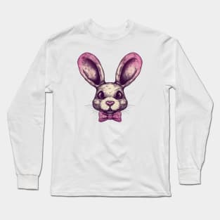 Bow tie bunny Long Sleeve T-Shirt